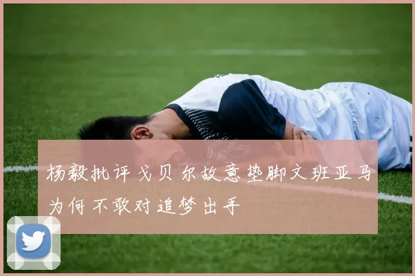 杨毅批评戈贝尔故意垫脚文班亚马为何不敢对追梦出手